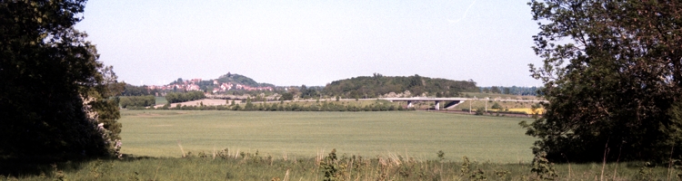 Landsberg vom Spitzberg aus gesehen